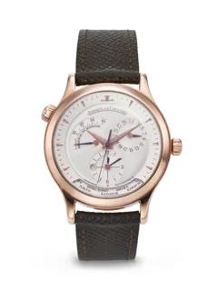 Jaeger-LeCoultre Master Geographic 142.2.92 Rose gold Silver