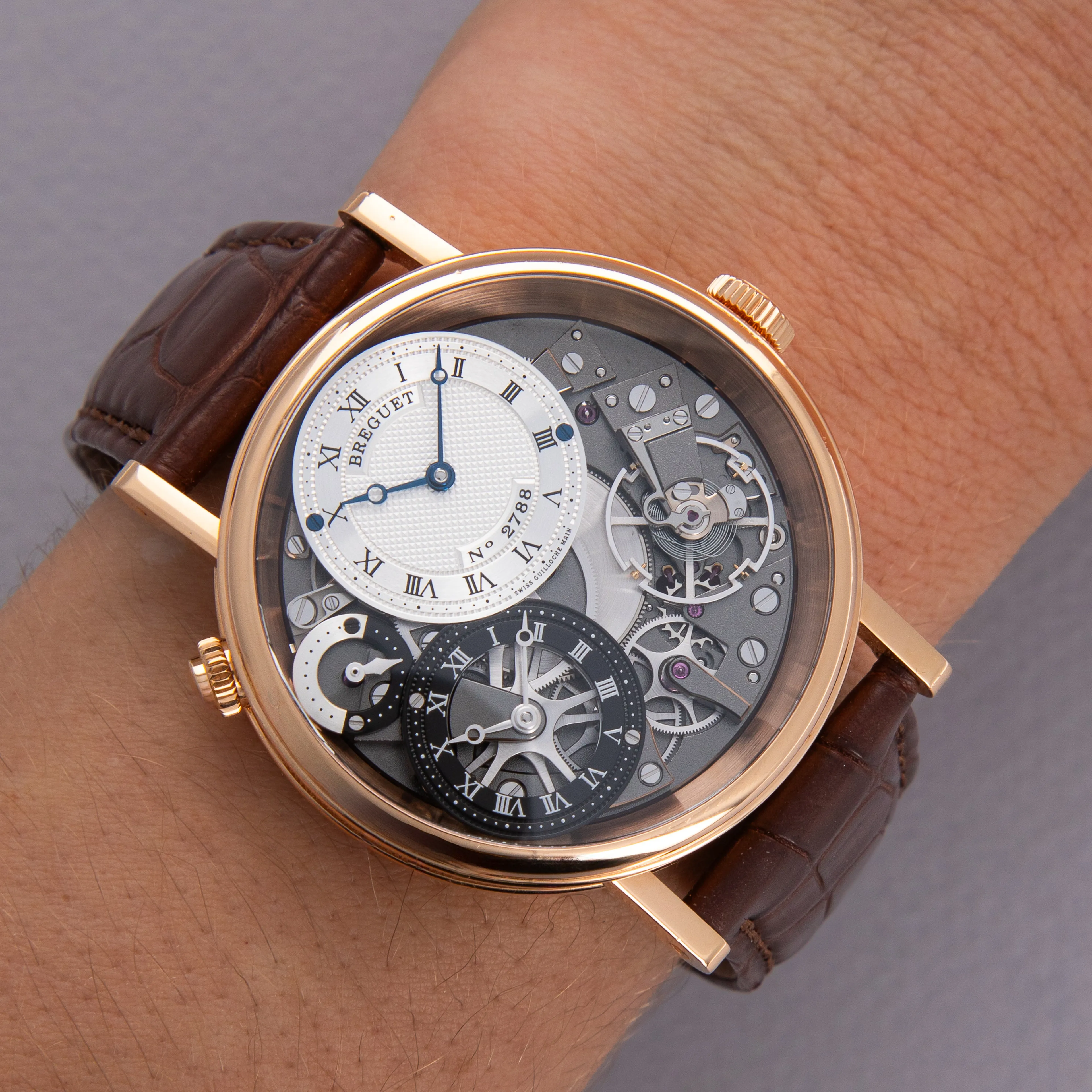 Breguet Tradition 7067BR/G1/9W6 40mm Rose gold Gray 15