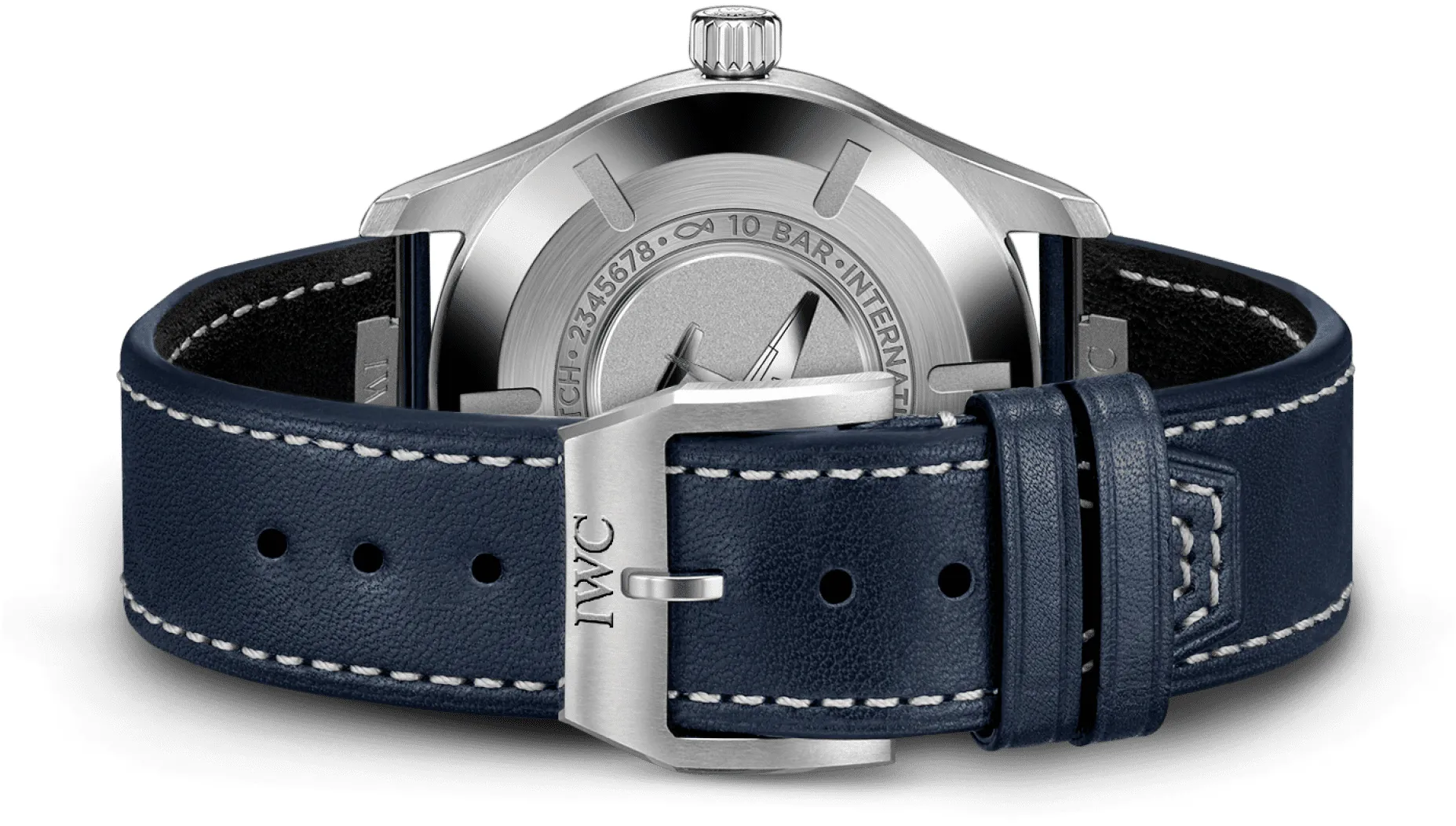 IWC Pilots IW3282-03 40mm Stainless steel Blue 3