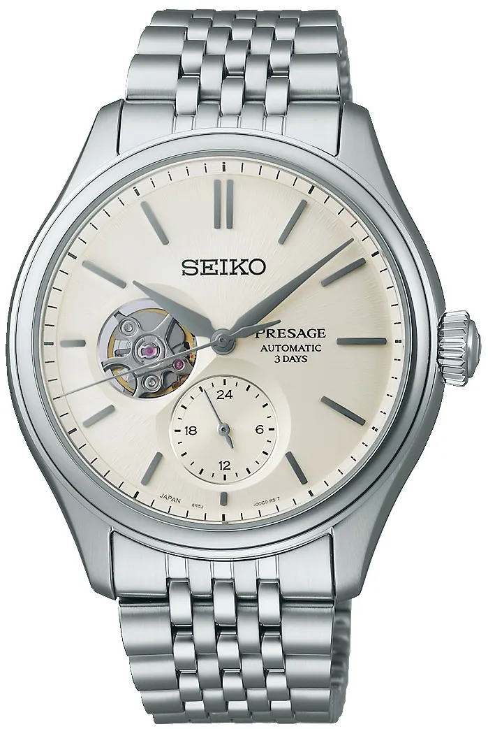 Seiko Presage SPB469J1 6mm Stainless steel White