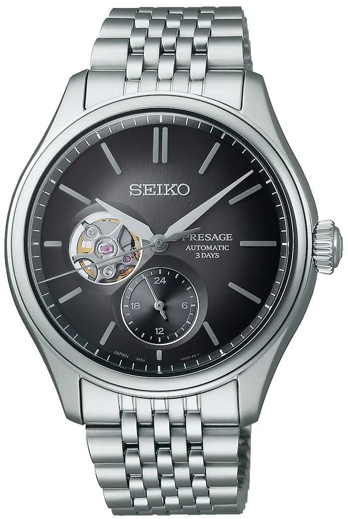 Seiko Presage SPB471J1 6mm Stainless steel Black