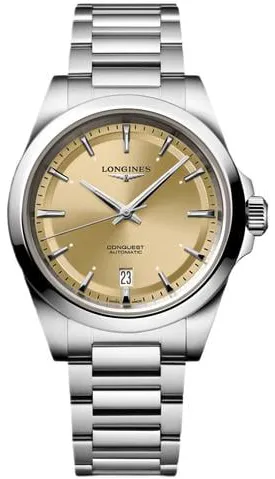 Longines Conquest L3.720.4.62.6 38mm Stainless steel Champagne