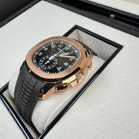 Patek Philippe Aquanaut 5968R-001 42mm Rose gold Brown 1