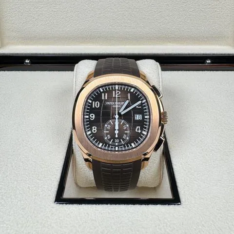 Patek Philippe Aquanaut 5968R-001 42mm Rose gold Brown 3