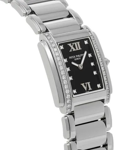 Patek Philippe Twenty~4 4910/10A-001 25mm Stainless steel Black 2