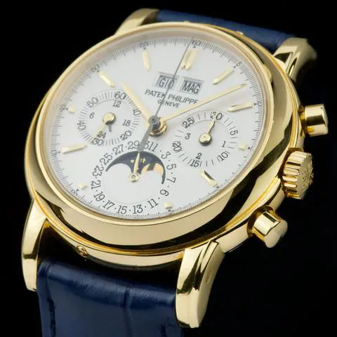 Patek Philippe Perpetual Calendar Chronograph 3970 36mm Yellow gold 3