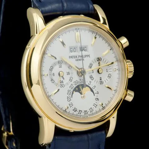 Patek Philippe Perpetual Calendar Chronograph 3970 36mm Yellow gold 6