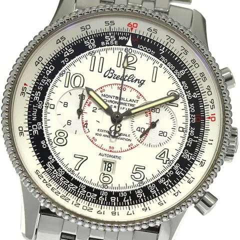 Breitling Montbrillant A35330 42mm Stainless steel Silver