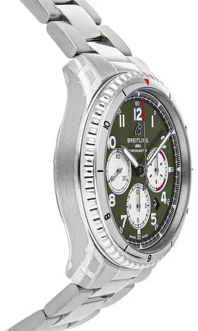 Breitling Aviator 8 AB01192A1L1A1 43mm Stainless steel Green 2