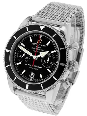 Breitling Superocean Heritage Chronograph A23370 44mm Stainless steel Black
