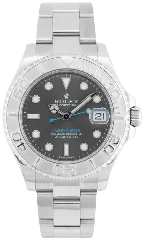 Rolex Yacht-Master 37 268622 37mm Platinum and Stainless steel Gray