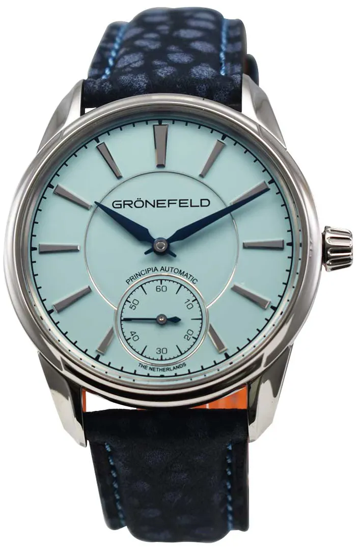 Grönefeld 1941 Principia 39.5mm Stainless steel Turquoise