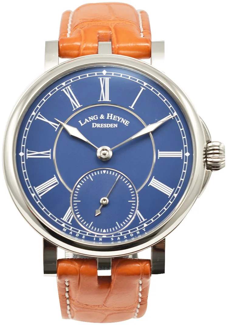 Lang & Heyne Friedrich III 39mm Stainless steel Blue