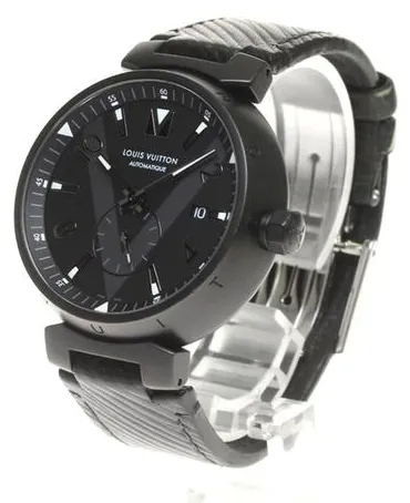 Louis Vuitton Tambour Q1D22 41mm Stainless steel Black 1