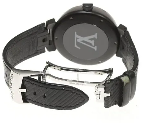 Louis Vuitton Tambour Q1D22 41mm Stainless steel Black 4