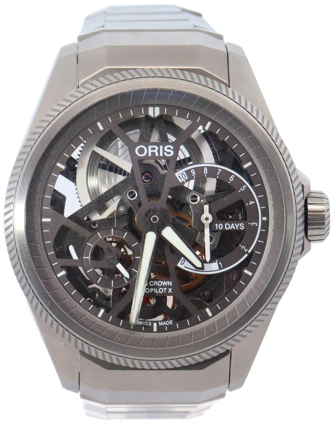 Oris Big Crown ProPilot 01 115 7759 7153 44mm Titanium Skeletonized