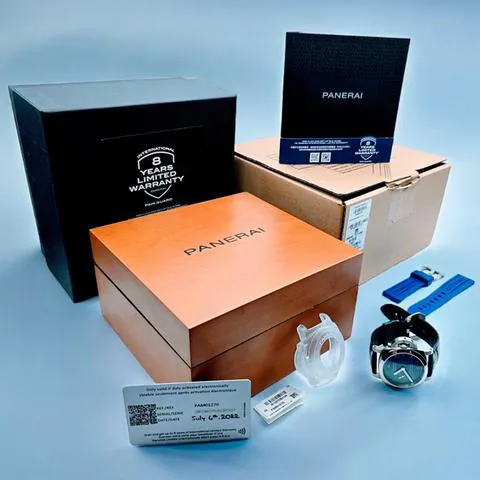 Panerai Luminor PAM 01270 40mm Stainless steel Blue 2