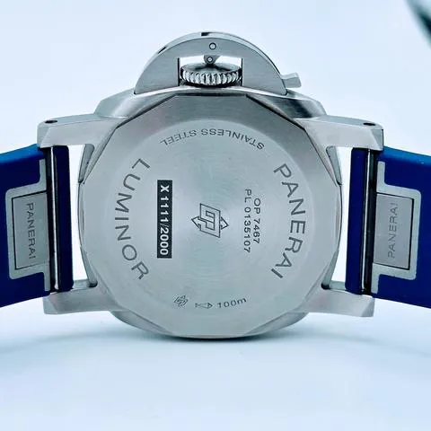 Panerai Luminor PAM 01270 40mm Stainless steel Blue 5