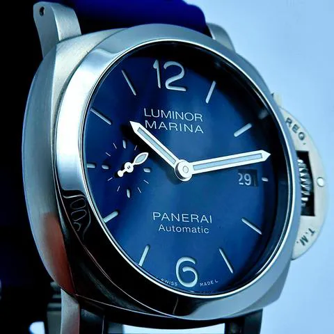 Panerai Luminor PAM 01270 40mm Stainless steel Blue 6