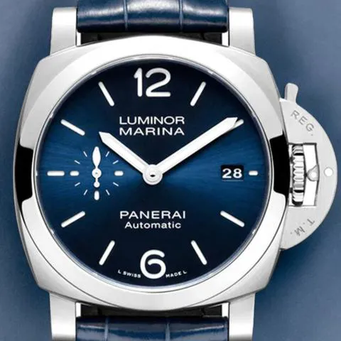 Panerai Luminor PAM 01270 40mm Stainless steel Blue 8