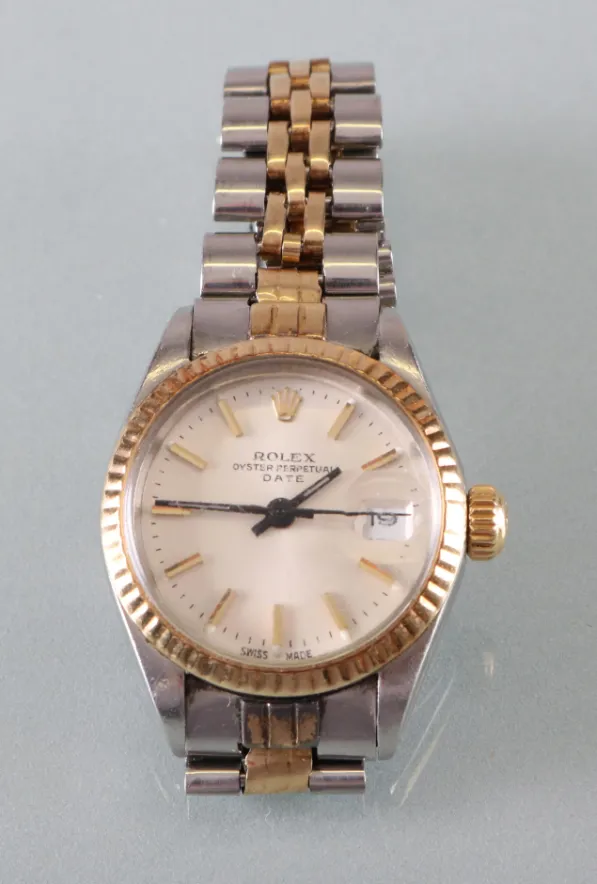 Rolex Oyster Perpetual Date 6917 26mm Stainless steel and yellow gold