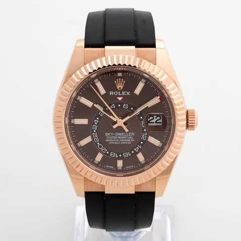 Rolex Sky-Dweller 326235 42mm Rose gold Brown 1