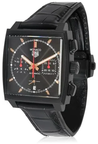 TAG Heuer Monaco CBL2180.FC6497 39mm Stainless steel Black