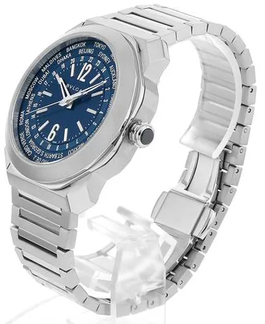 Bulgari Octo 103481 41mm Stainless steel Blue 1