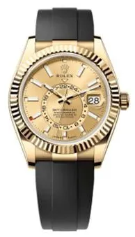 Rolex Sky-Dweller 326238 42mm Yellow gold Champagne