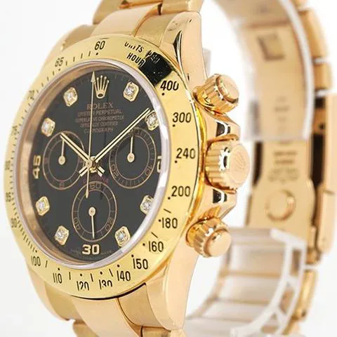 Rolex Daytona 116528G 40mm Yellow gold Black 1