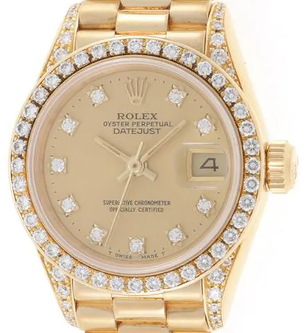 Rolex Datejust 69158G 26mm Yellow gold Gold