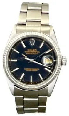 Rolex Datejust 36 1601 36mm Yellow gold and stainless steel Black