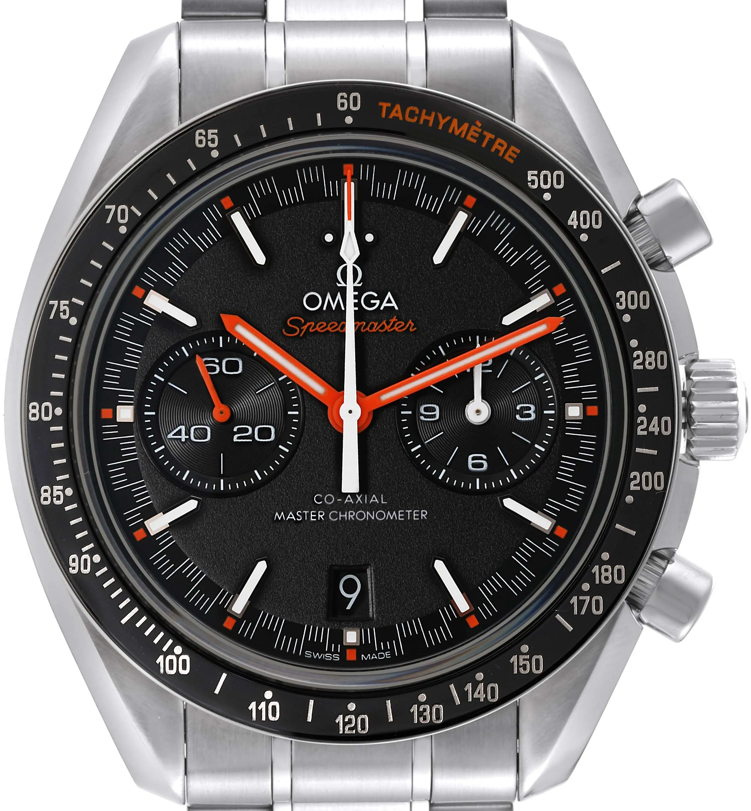 Omega Speedmaster Racing 329.30.44.51.01.002 44.5mm Stainless steel Black