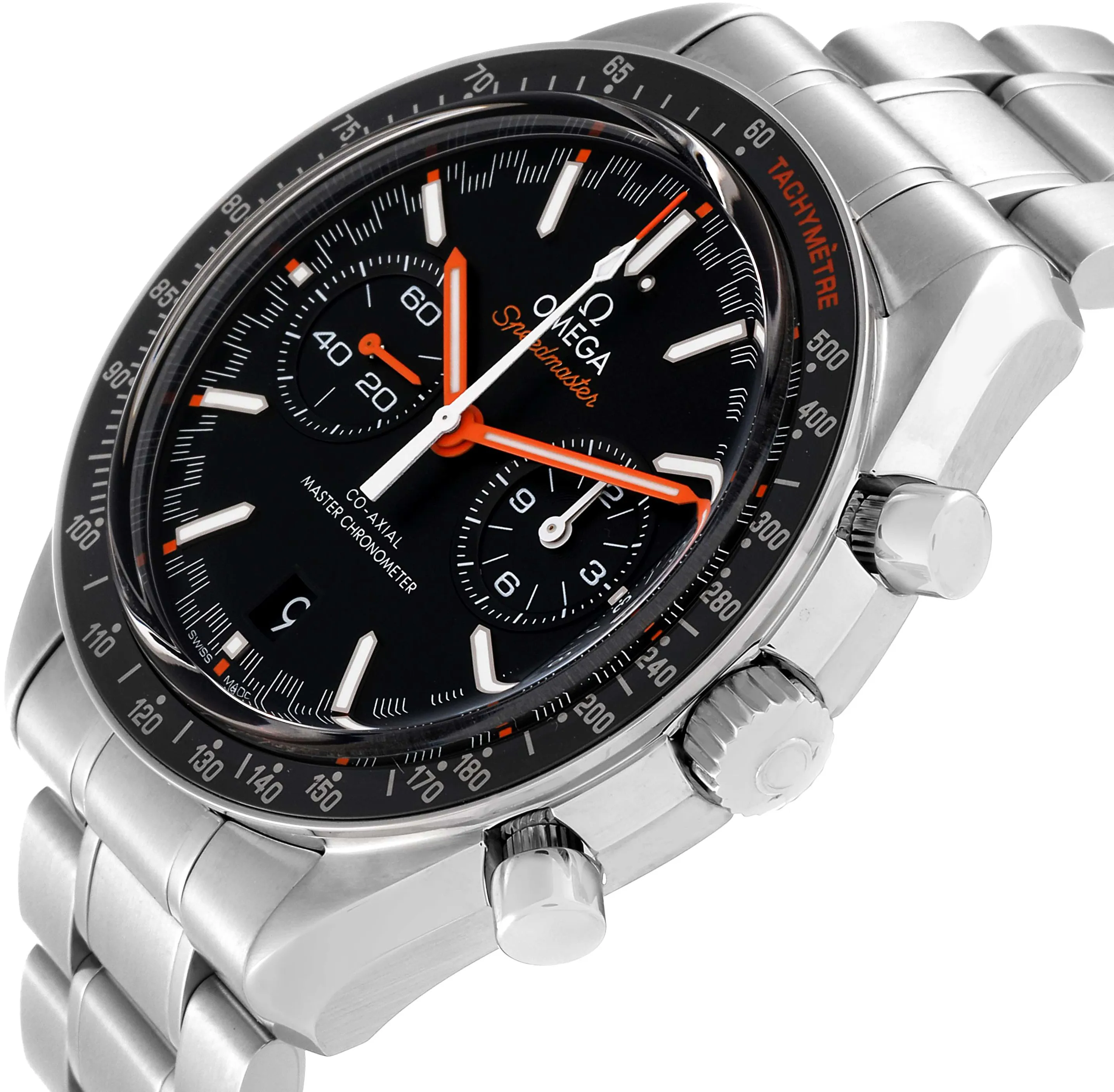 Omega Speedmaster Racing 329.30.44.51.01.002 44.5mm Stainless steel Black 4