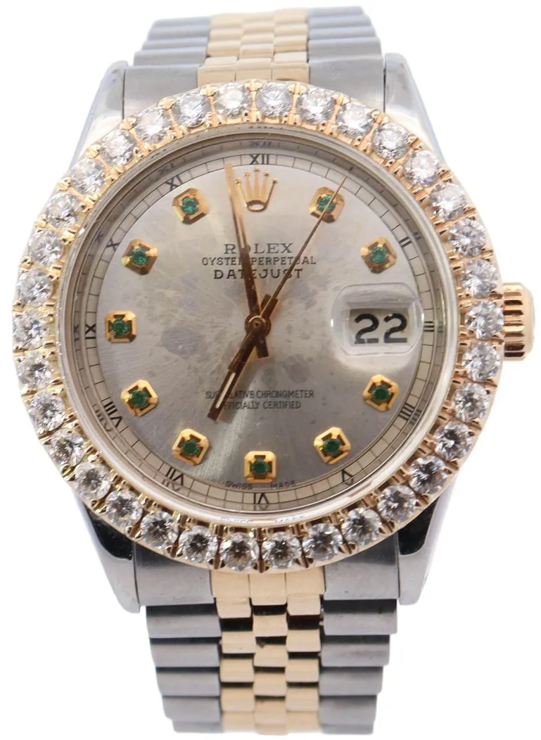 Rolex Datejust 1601 36mm Stainless steel •