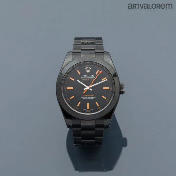 Rolex Milgauss 116400 40mm Stainless steel and PVD Black