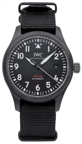 IWC Pilot Chronograph Top Gun IW326906 41mm Ceramic Black