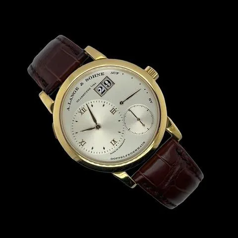 A. Lange & Söhne Lange 1 101.001 38.5mm Yellow gold Silver