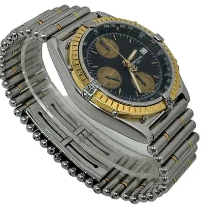 Breitling Chronomat B13047 39mm Yellow gold and stainless steel Green 5