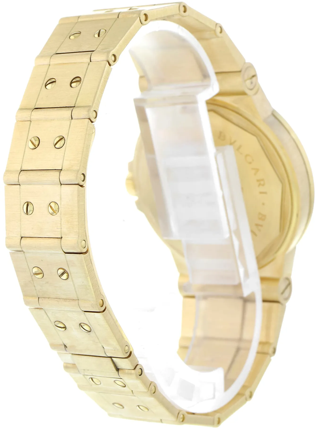 Bulgari Diagono LCV 35 G 35mm Yellow gold White 4