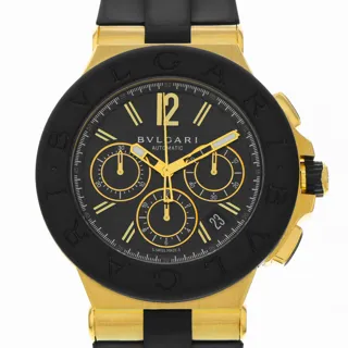 Bulgari Diagono DG42BGVDCH Yellow gold Black