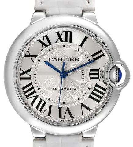 Cartier Ballon Bleu 36mm W69017Z4 36.5mm Stainless steel White