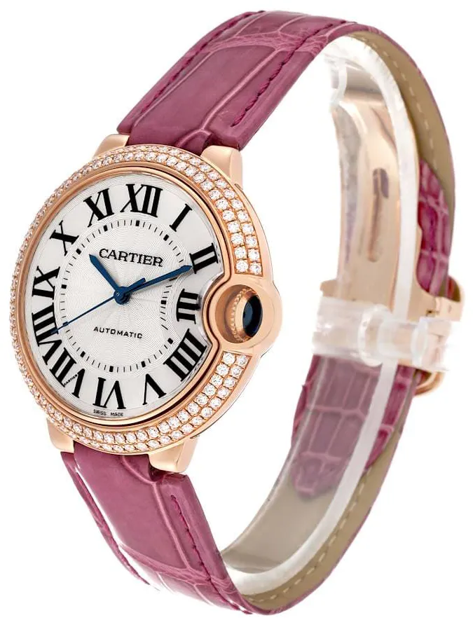 Cartier Ballon Bleu de Cartier WE900551 36.5mm Rose gold White 1