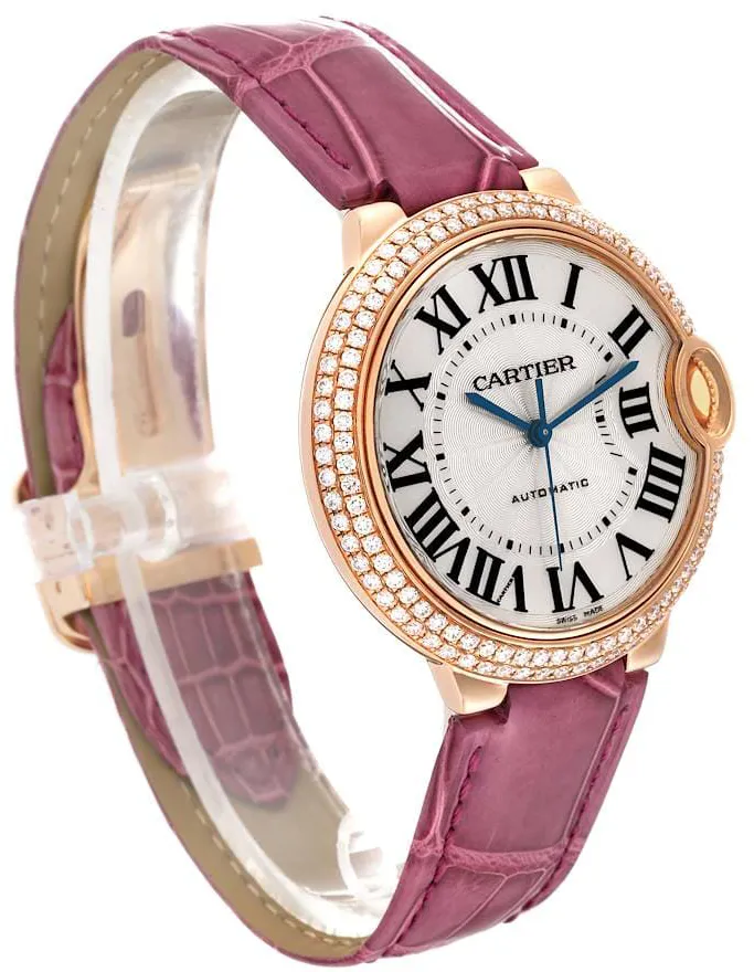 Cartier Ballon Bleu de Cartier WE900551 36.5mm Rose gold White 2