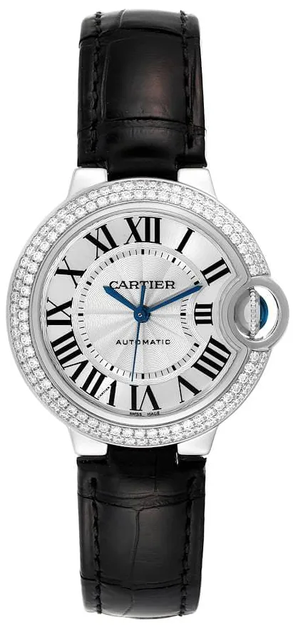 Cartier Ballon Bleu de Cartier WE902067 33mm White gold Silver