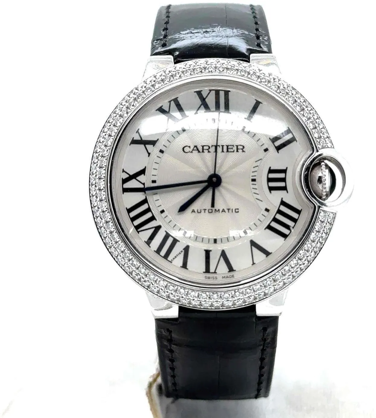 Cartier Ballon Bleu de Cartier WE902067 33mm White gold Silver