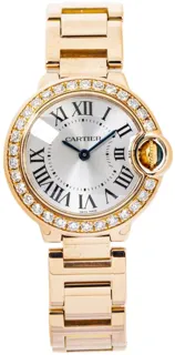 Cartier Ballon Bleu de Cartier WJBB0015 Rose gold Silver