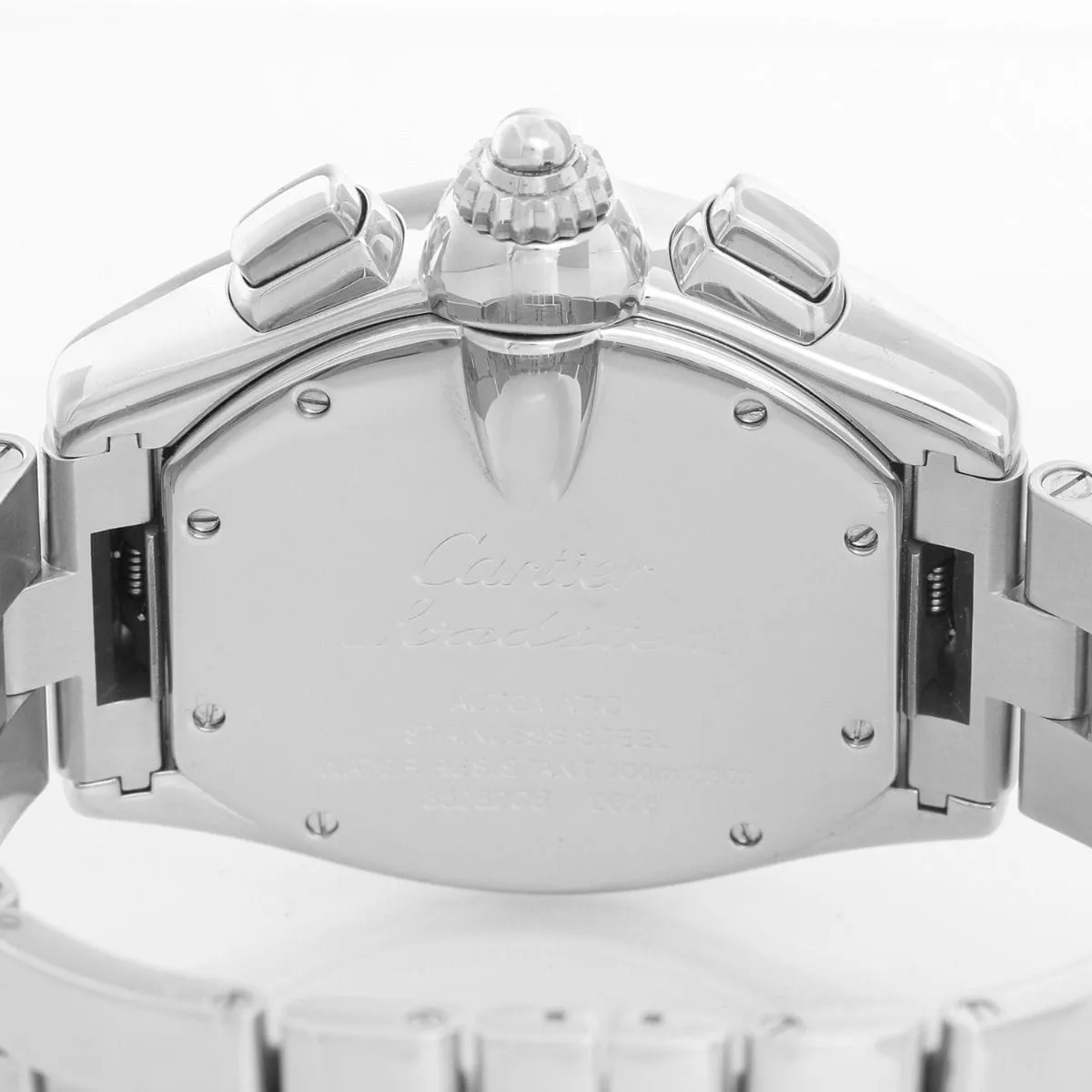 Cartier Roadster W62007X6 49mm Stainless steel Black 1