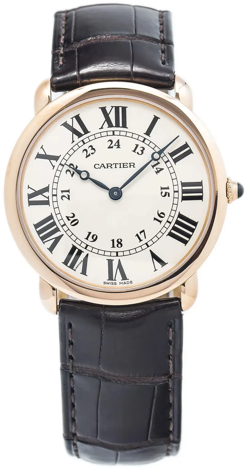 Cartier Ronde de Cartier W6800251 36mm Rose gold Silver