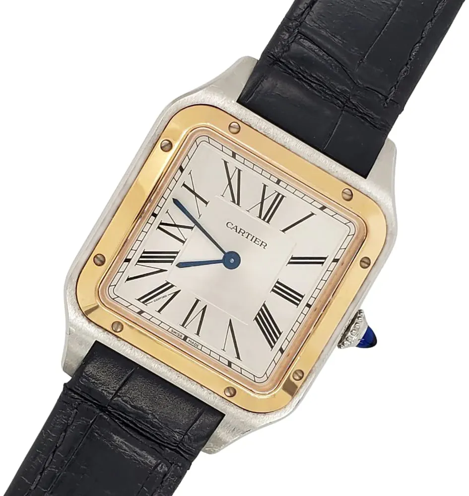 Cartier Santos Dumont W2SA0011 43.5mm Stainless steel Silver